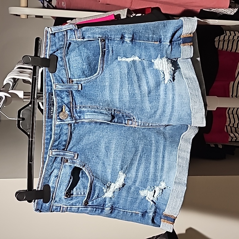 #53 Aeropostale Demin Shorts